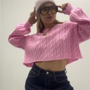 maglioncino crop twist